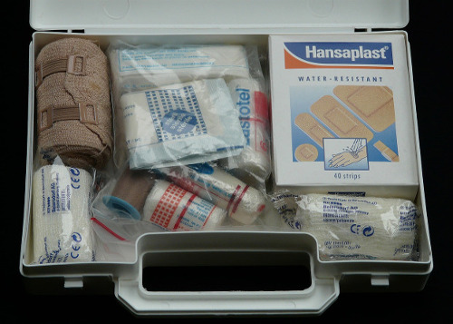 First Aid Kit - Car & Van Hire London at Go Rental